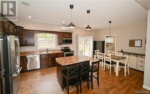 1053 Wilsey Road, Rusagonis, NB - Indoor Photo Showing Kitchen With Double Sink With Upgraded Kitchen