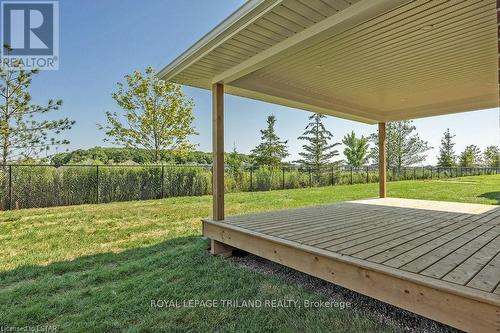 8 Feathers Crossing, St. Thomas, ON - Outdoor With Deck Patio Veranda