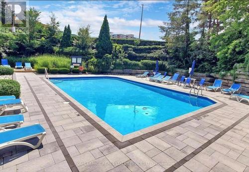#908 -22 Clarissa Dr, Richmond Hill, ON - Outdoor With In Ground Pool With Backyard