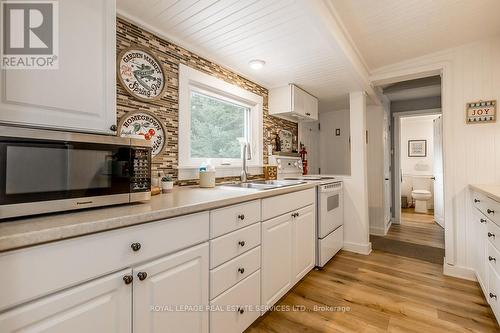 1071 Lawson Rd, Tiny, ON - Indoor Photo Showing Kitchen With Double Sink