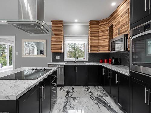 Kitchen - 4170 Rue Notre-Dame E., Trois-Rivières, QC - Indoor Photo Showing Kitchen With Double Sink