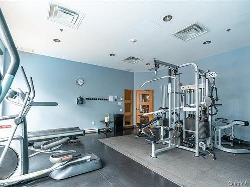 Salle d'exercice - 419-1200 Rue St-Alexandre, Montréal (Ville-Marie), QC - Indoor Photo Showing Gym Room
