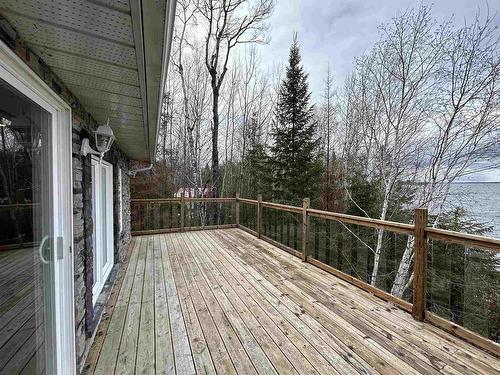 402C Reef Point Road, Fort Frances, ON - Outdoor With Deck Patio Veranda With Exterior