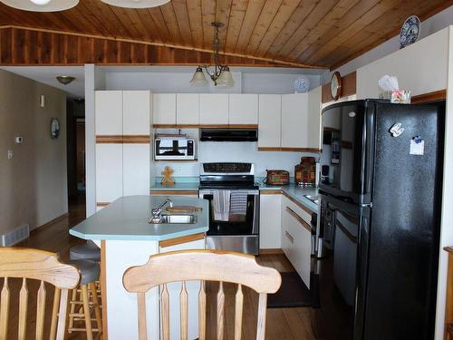100 River Avenue E, Rainy River, ON - Indoor Photo Showing Kitchen