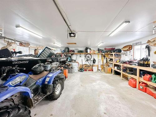 29 Snow Drive, Kenora, ON - Indoor Photo Showing Garage