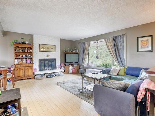 2359 Church Rd, Sooke, BC - Indoor Photo Showing Living Room With Fireplace