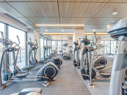 819-30 Shore Breeze Dr, Toronto, ON - Indoor Photo Showing Gym Room