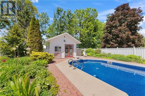 1235 Stafford Third Line, Cobden, ON - Outdoor With In Ground Pool With Backyard