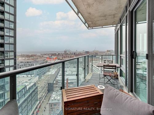 2110-150 East Liberty St, Toronto, ON - Outdoor With Balcony With View With Exterior