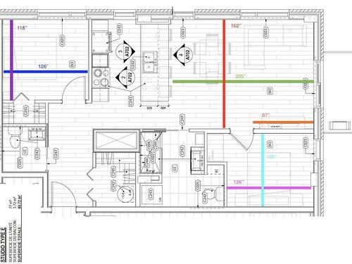 Plan (croquis) - 602-81 Rue Wellington S., Sherbrooke (Les Nations), QC - Other