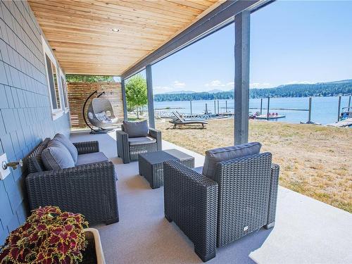 6341 Salal Rd, Port Alberni, BC - Outdoor With Body Of Water With Deck Patio Veranda With Exterior