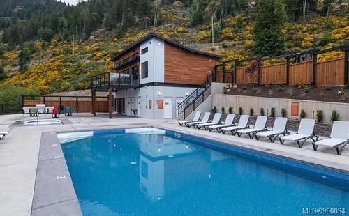 7420 Cottage Way, Lake Cowichan, BC - Outdoor With In Ground Pool With Deck Patio Veranda