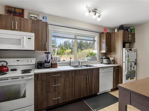 5866 Linyard Rd, Nanaimo, BC - Indoor Photo Showing Kitchen With Double Sink