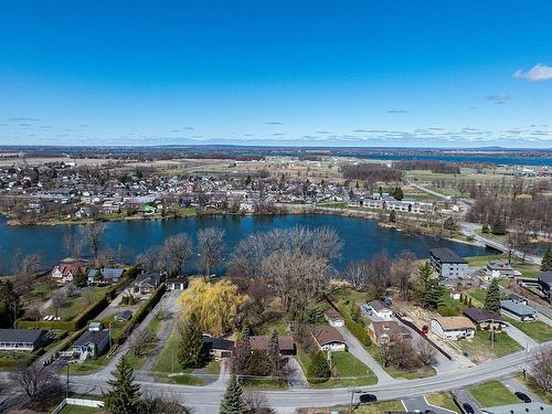 Photo aÃ©rienne - 1087 Rue Léger, Salaberry-De-Valleyfield, QC - Outdoor With Body Of Water With View