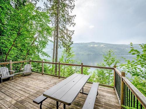 5293 East Barriere Lake Fsr, Barriere, BC - Outdoor With Body Of Water With Deck Patio Veranda