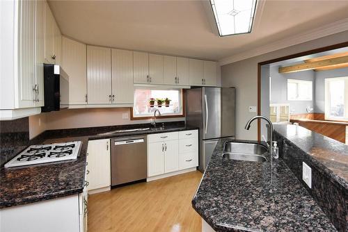 14 Ingrid Court, Hamilton, ON - Indoor Photo Showing Kitchen With Double Sink