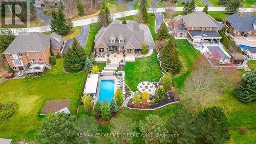 32 Appaloosa Tr, Hamilton, ON - Outdoor With In Ground Pool With Deck Patio Veranda With View