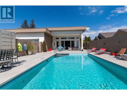 583 Pineview Road, Penticton, BC - Outdoor With In Ground Pool With Deck Patio Veranda