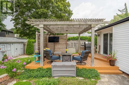 1 Mcgill Place, London, ON - Outdoor With Deck Patio Veranda With Exterior
