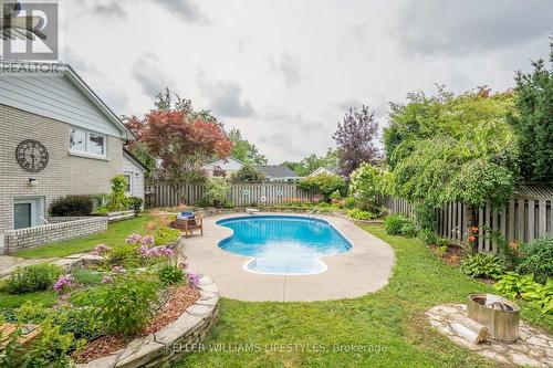 1 Mcgill Pl, London, ON - Outdoor With In Ground Pool With Backyard