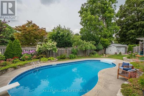 1 Mcgill Pl, London, ON - Outdoor With In Ground Pool With Backyard