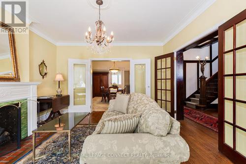 149 Springhurst Ave, Toronto, ON - Indoor With Fireplace