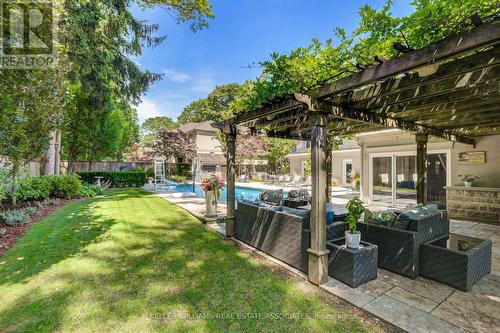 1348 Glenburnie Road, Mississauga, ON - Outdoor With In Ground Pool With Deck Patio Veranda