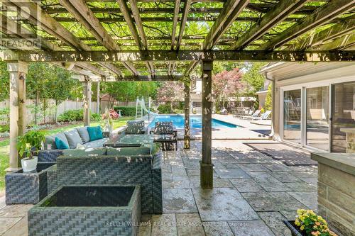 1348 Glenburnie Rd, Mississauga, ON - Outdoor With In Ground Pool With Deck Patio Veranda