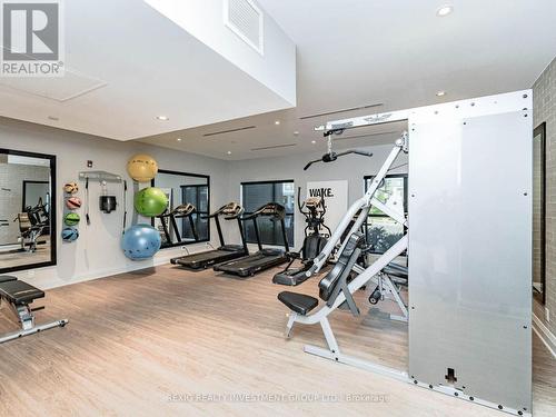 #620 -102 Grovewood Common, Oakville, ON - Indoor Photo Showing Gym Room