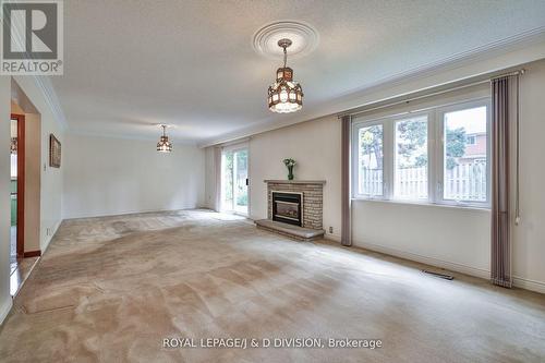 29 Longfield Rd, Toronto, ON - Indoor Photo Showing Living Room With Fireplace