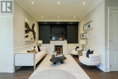 97B Craiglee Drive, Toronto, ON - Indoor With Fireplace