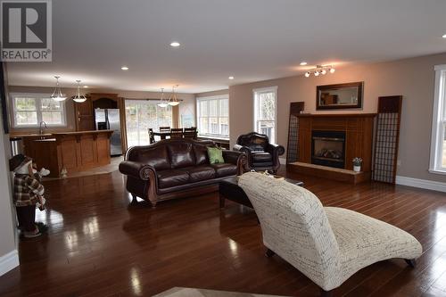 3 Morrison'S Lane, Mount Moriah, NL - Indoor Photo Showing Living Room With Fireplace