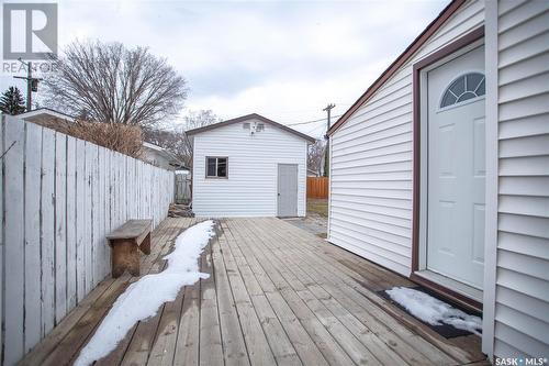 429 1St Street E, Saskatoon, SK - Outdoor With Deck Patio Veranda With Exterior