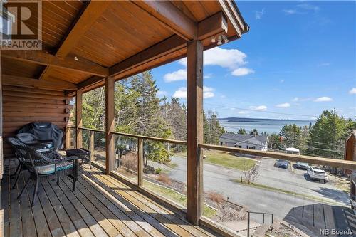 1050 Seawood Lane, Saint John, NB - Outdoor With Body Of Water With Deck Patio Veranda With View With Exterior