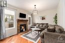 308 Summer Sky Street, Ottawa, ON  - Indoor Photo Showing Living Room With Fireplace 