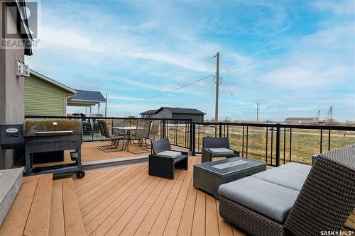 45 Crescent Drive, Avonlea, SK - Outdoor With Deck Patio Veranda With Exterior