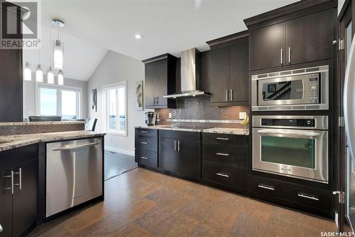 45 Crescent Drive, Avonlea, SK - Indoor Photo Showing Kitchen With Stainless Steel Kitchen With Upgraded Kitchen