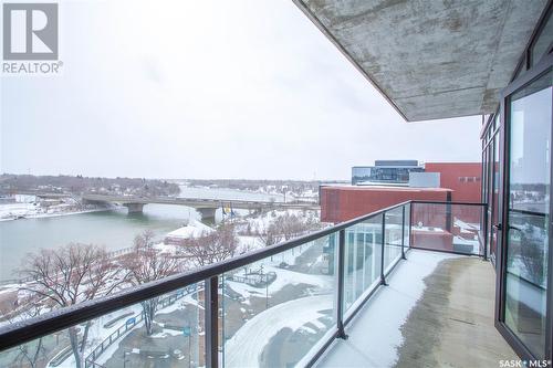 701 490 2Nd Avenue S, Saskatoon, SK - Outdoor With Balcony With View With Exterior