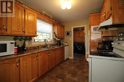 8 Porters Lane, Bay Roberts, NL - Indoor Photo Showing Kitchen With Double Sink