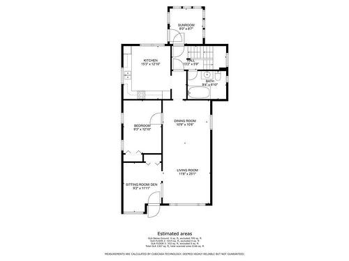 Main level floor plan - 1029 Lower Lions Club Road, Dundas, ON 