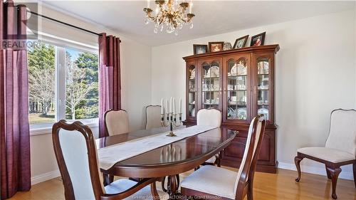 36 Acadie, Bouctouche, NB - Indoor Photo Showing Dining Room