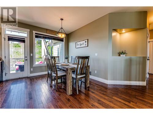 105 Blackcomb Court, Vernon, BC - Indoor Photo Showing Dining Room