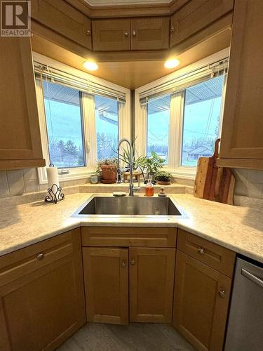196 & 202 Old Goulais Bay Rd, Sault Ste. Marie, ON - Indoor Photo Showing Kitchen With Double Sink