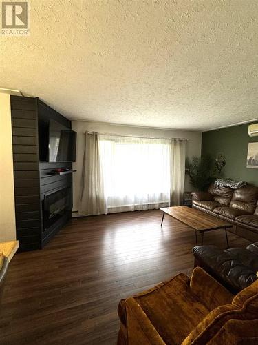 196 & 202 Old Goulais Bay Rd, Sault Ste. Marie, ON - Indoor Photo Showing Living Room With Fireplace