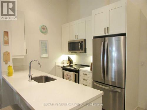 #104 -525 Adelaide St W, Toronto, ON - Indoor Photo Showing Kitchen With Upgraded Kitchen