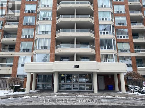 #105 -480 Mclevin Ave, Toronto, ON - Outdoor With Facade