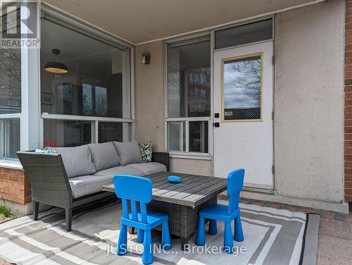 105 - 480 Mclevin Avenue, Toronto, ON - Outdoor With Deck Patio Veranda With Exterior