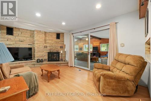 16686 Highway 2, Quinte West, ON - Indoor With Fireplace