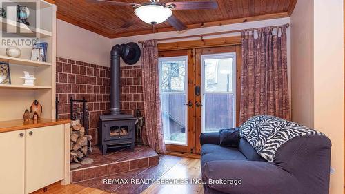36 Hector Court, Brampton, ON - Indoor With Fireplace