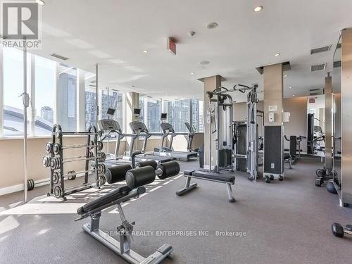 436 - 250 Wellington Street W, Toronto (Waterfront Communities), ON - Indoor Photo Showing Gym Room